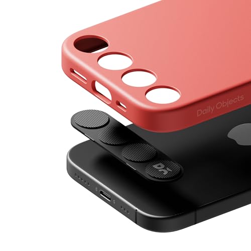 Image of DailyObjects Carbon Stack Colour Plate - Carbon Black