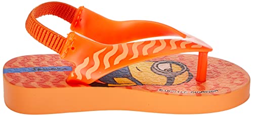 Chinelo Minions, Ipanema Baby, Bebê Unissex, Laranja/Laranja, 22