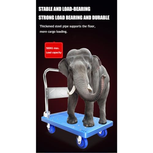 Carretilla plegable de plataforma 500KG miniatura 7