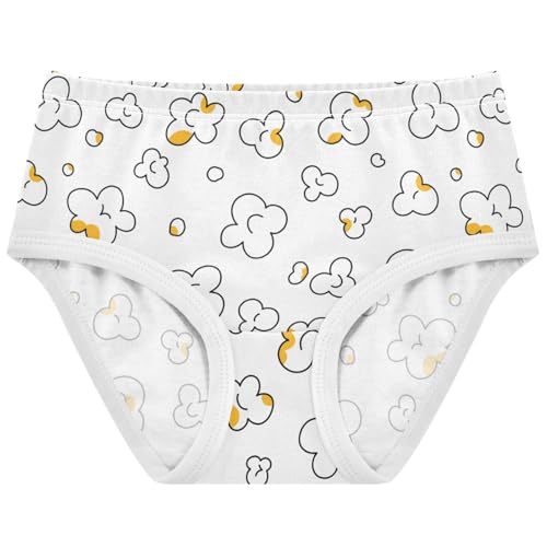 Girls and Toddler Underwear Cotton Tagless Brief Hipster Panties 2-8 Years
