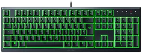 Razer Ornata V3 X - Flache Membran-Tastatur mit Chroma RGB (Lautlose Membran-Switches, Ergonomische Handballenauflage, Tastenkappen Anti-UV-Beschichtung) QWERTZ DE-Layout | Schwarz