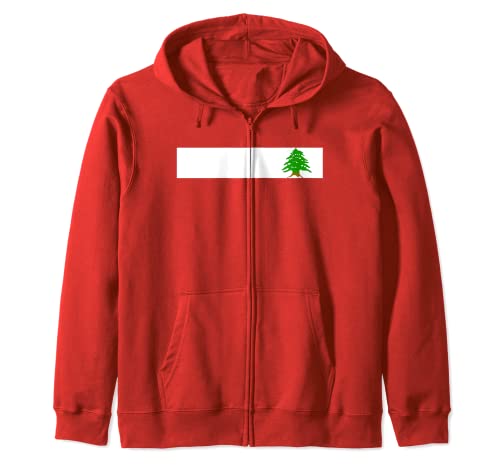 Lebanon Flag One Lebanese Nation Flag Kapuzenjacke