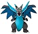 Boufery Figura de Anime Charizard muñecos de Peluche, Mega Evolution X Charizard muñeco de Peluche de Animales de Peluche Suave, Regalos para niños de 25 cm