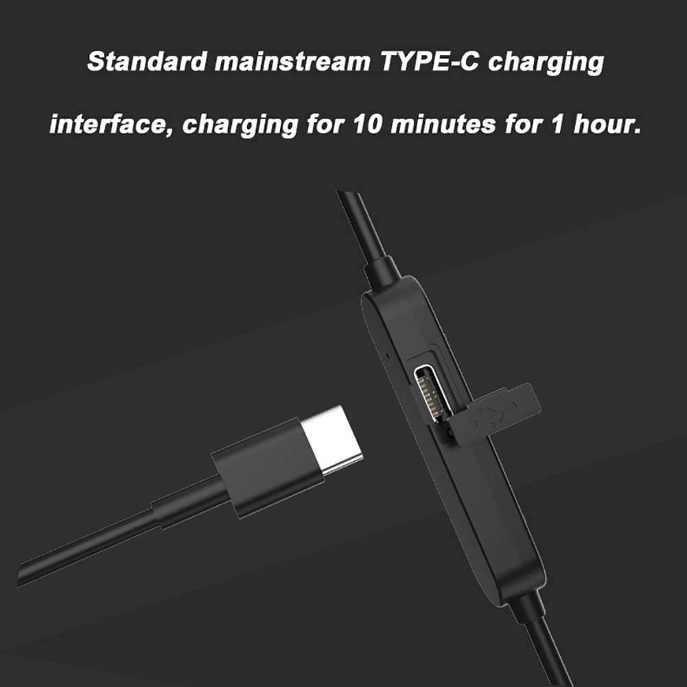 RSGK Cable De Auriculares Bluetooth, Cable Adaptador Universal Bluetooth 5.1, Compatible con LDAC, Aptx-Adaptive, Aptx-HD, AAC, Protocolo De Audio SBC, Batería De 180 MAh, 30 Horas De Reproducción