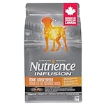 Nutrience Infusion Healthy Adult Large Breed Dog Food, Freeze-Dried Canadian Chicken Liver, 10 kg (22 lbs), Dry Dog Food, Nourriture Pour Chien, Manger Pour Chien