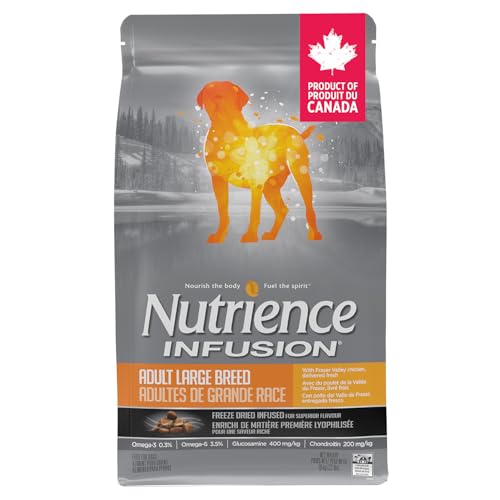 Nutrience Infusion Healthy Adult Large Breed Dog Food, Freeze-Dried Canadian Chicken Liver, 10 kg (22 lbs), Dry Dog Food, Nourriture Pour Chien, Manger Pour Chien image 6