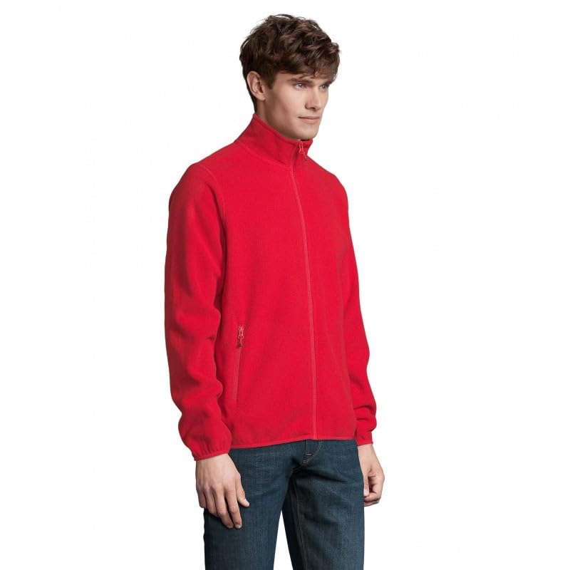 Veste micropolaire zippée homme SOL'S Factor confortable et protectrice