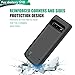 RUNSY Battery Case for Samsung Galaxy S10, 6000mAh Rechargeable Extended Battery Charging Case, Adds 1.5X Extra Juice (6.1 Inches) Black