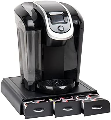 Mind Reader Anchor Collection Coffee Pod Holder, 36 Capacity, Black