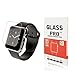 [3 Pack] Apple Watch 42mm Screen Protector,Linboll - [Only Covers the Flat Area] Anti-Scratch, 9H Hardness, Bubble Free Tempered Glass Screen Protector for Apple Watch 42mm