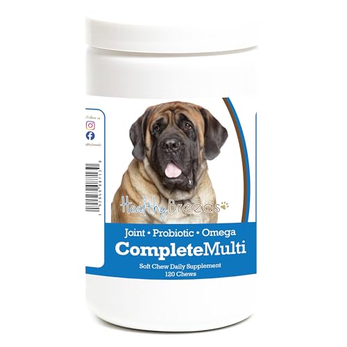 Healthy Breeds Mastiff All in One Multivitamin Soft Chew 120 Count