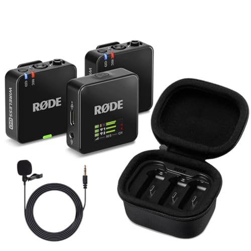 Rode Wireless GO GEN 3 Compact Microphone System with Charge Case+