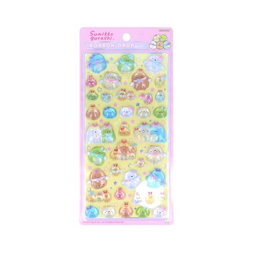 Amazon | サンスター文具 すみっコぐらし グッズ シール ボンボン