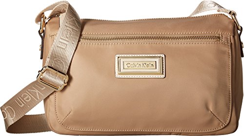 Image of Calvin Klein womens Belfast Nylon Key Item Small Crossbody