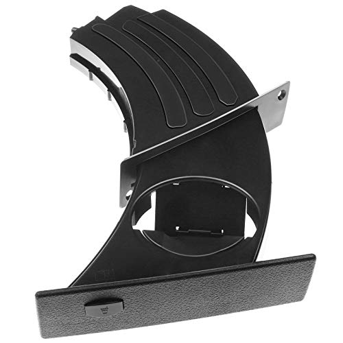 A-Premium Cup Holder Compatible with BMW E60 E61 525i, 525xi, 528i, 528xi, 530i, 530xi, 535i, 535xi, 545i, 550i, M5, 2004-2010, Front Left, Black