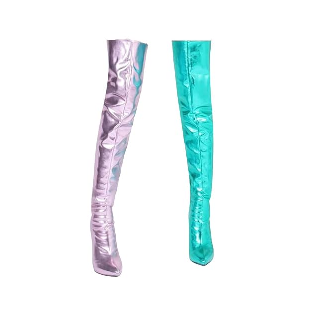 Womens Over The Knee Boots Pointed Toe Stiletto Heel Long Booties Fashion Spring Autumn Style For Ladies