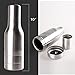 Strova Beer Bottle Insulator (2-Piece Set) Stainless-Steel Insulated Bottle Holder w/Double-Walled Insulation – Beer Cooler Keeps Drinks Colder, Longer (Includes 2 Carry Bags)