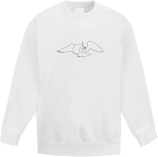 Azeeda 'Frigate Bird' Kid's Sweatshirt/Jumper (12-13 Years) (KW00020591)