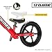 Strider - 12 Classic Balance Bike, Ages 18 Months to 5 Years, Green