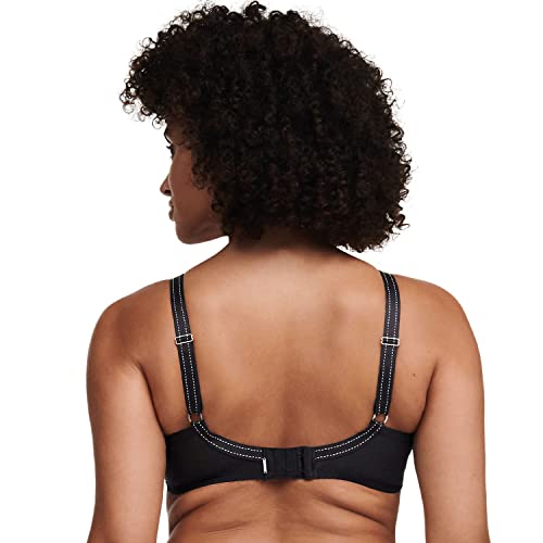 Chantelle Women's Rive Gauche Full Coverage Unlined Bra, Black #TOP2