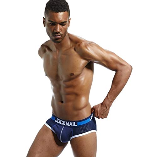 JOCKMAIL Mens Underwear Briefs Comfortable Low Waist Men Briefs Underwear Slim Fit Underpants Men Underpants2
