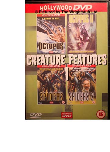 Spiders y Octopus 2 Creature Feature 1 esculpidos en resina premium 2