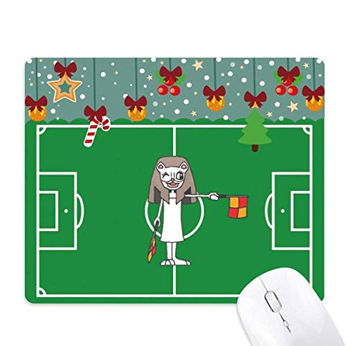 Tapis de Noël handball arbitre momie le cadeau de bureau idéal