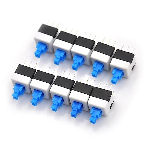Micro-interrupteur tactile 8x8mm 6 broches bouton marche arrêt autobloquant - 7