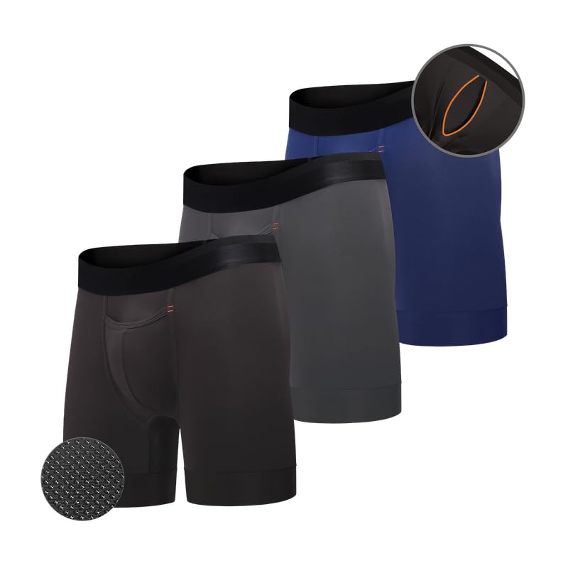 All CitizensElite Ball Pouch Underwear for Men w/Fly, Patented Ball Pouch Design, Performance Fabric, No Ride Up Legs