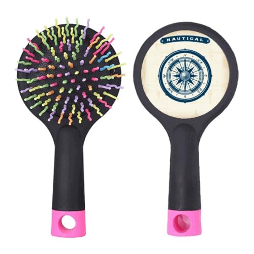 Brosse à cheveux démêlante Compass Droits avec base coussin