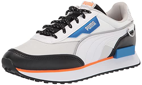 PUMA Kids Boys Future Rider Astronauts Lace Up Sneakers Shoes Casual - White