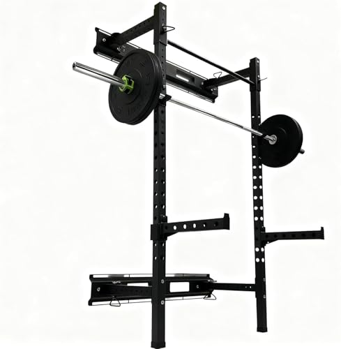 Power Rack Squat Stand, 1000 Pound Capacity 3 x 3 for Home & Garage Gym with J-Hooks, Multiple Styles