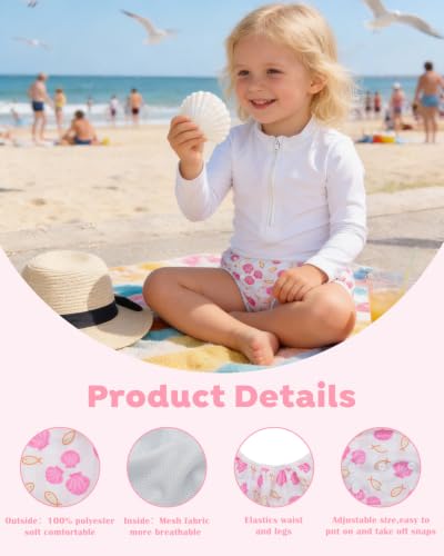 Image of ALVABABY Swim Diapers 3pcs Baby Toddler Snap One Size Reusable Adjustable Baby Boys' Swim Diapers for Swimming Lessons 3SWY75