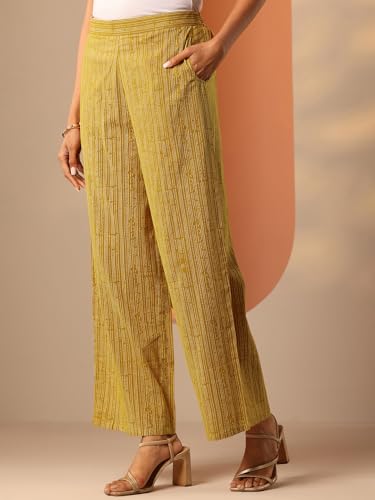 Image of Libas Printed Libas Cotton Straight fit Kurta set for Women | daily wear suit