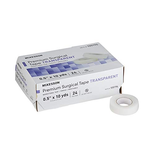 McKesson Clear Plastic Medical Tape 1/2