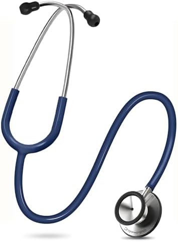 - FriCARE Navy Blue Dual Head Stethoscope for Nurses/Nursing School Students