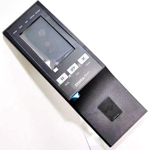 Image of P1105147-001 Front Control Panel for Zebra ZT411 Thermal Barcode Printer 203dpi 300dpi 600dpi