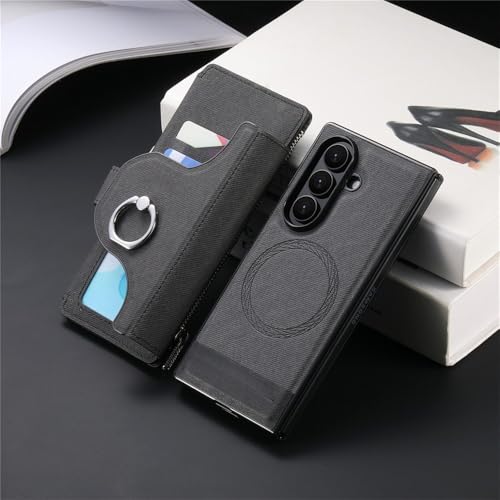 Samsung Galaxy Z Fold 7 6 5 4 Fold7 Fold6pO\ȃ}OlbgdbP[XAOWbp[EHbgیJo[AubNAGalaxy Z Fold7p