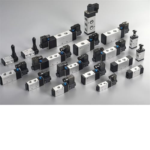 4H210-08 Interrupteur de Valve d'Air Pneumatique à Commande Manuelle 5 Ports 2 Positions - 8