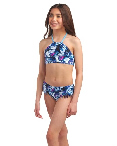 Image of Kanu Surf Girls Mahina UPF 50+ Beach Sport Halter Bikini 2-Piece Swimsuit