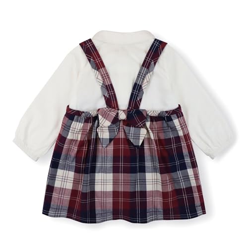 Hope & Henry Layette Baby Girl Long Sleeve Bodysuit and Jumper Set4