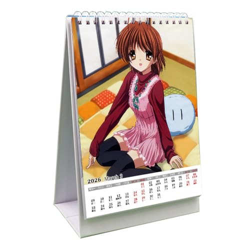 CLANNAD �N���i�h �J�����_�[ 2026�N �Ǌ|�� �A�j���f�U�C�� �I�t�B�X �z�[���p ���� �G���A�C�e�� �V�N �N���X�}�X ������ �v���[���g 22x8.5cm