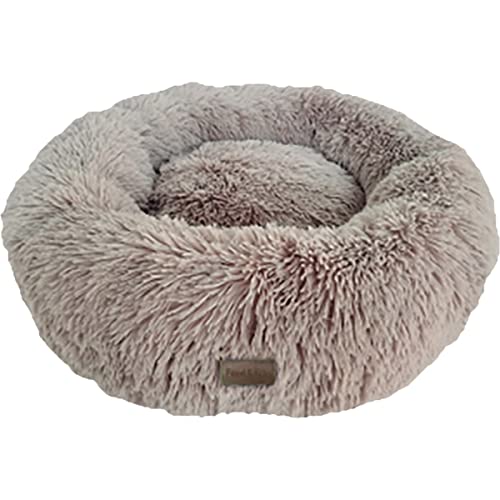 Cama Redonda Para Perros Y Gatos De Tela Suave Rosa De 40 Cm De Diametro Extragrande Calida Para El Invierno 89514984