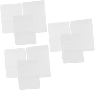 LALAFINA 45 Peças 6 A5 Pastas De Saco De Armazenamento De Folhas Soltas De Plástico Transparente Bolsas Com Zíper Pasta De Arquivo Pastas De Envelope De Dinheiro Pastas De Documentos