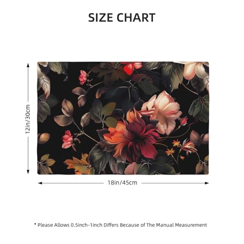 Set de table floral pour repas de famille chaleureux