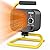 Shinic Garage Heaters for Indoor Use, Metal, Portable Space Heater with Thermostat, Greenhouse heater, Adjustable Head, Tubular Stand, Padded Handle, and Wide Base for Stability, Utility Shop Heater