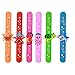 Gadpiparty 6Pcs Slap Bracelets Animal Slap Bands Children Clap Circle Bracelet Sea Themed Slap Wristband Cartoon Slap Bands Kids Party Favors Toys