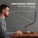 muso wood Laptop Stand for Desk, Laptop Riser with Walnut Storage Base, Adjustable Laptop Stand, Ergonomic Wooden Laptop Ventilated Stand for 10 to 17.3 Inches Notebook PC Computer