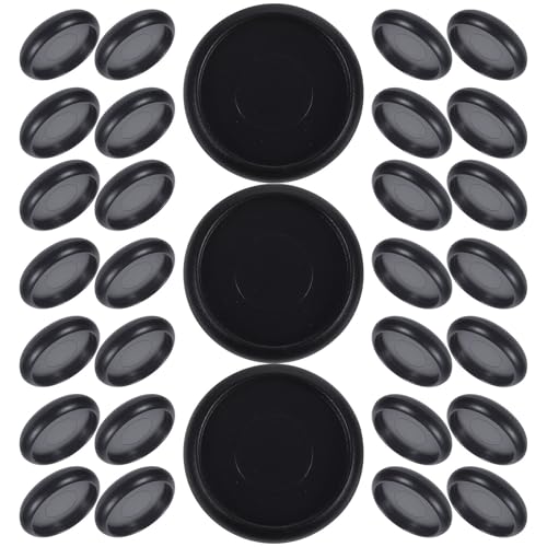 BESTYASH Kit de 44 Discos para Encuadernar de Plástico ABS 24 MM Anillos Redondos para Uso en Cuadernos de Hojas Sueltas y Planners