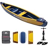 Aqua Marina Tomahawk 4.6 m 8 Full DOP-Stitch Aufblasbares Speed-Kanu für 2 bis 3 Personen